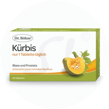 Dr. Böhm Kürbis Tabletten 30 Stk.