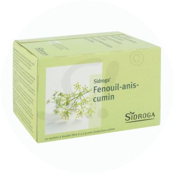 Sidroga Tee Fenchel Anis Kümmel 20 Stk.