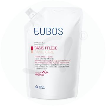 Eubos Flüssig Wasch und Dusch Rot Nachfüllung 400 ml