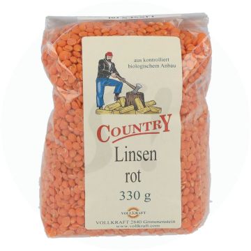 Vollkraft Linsen rot 330 g  BIO