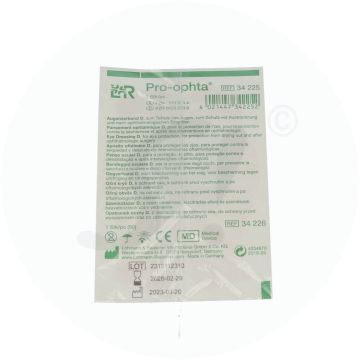 Pro Ophta Augenverband 1 Stk. D 72 x 100 mm