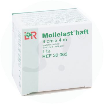 Lohmann & Rauscher Mollelast Haft 1 Stk. Weiß 4 m x 4 cm