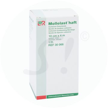Lohmann & Rauscher Mollelast Haft 1 Stk. Weiß 4 m x 10 cm