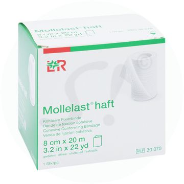 Lohmann & Rauscher Mollelast Haft 1 Stk. Weiß 20 m x 8 cm