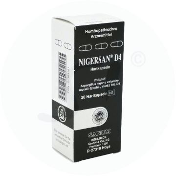 Sanum Kehlbeck Nigersan D 4 Kapseln 20 Stk.