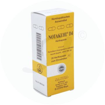 Sanum Kehlbeck Notakehl D 4 Kapseln 20 Stk.
