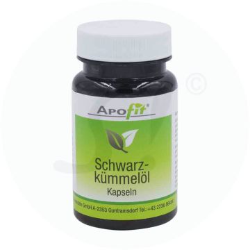 Apofit Schwarzkümmel Öl 500 Kapseln 75 Stk.