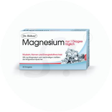 Dr. Böhm Magnesium nur 1 Dragee täglich