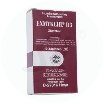 Exmykehl D3 Suppositorium (Zäpfchen) 10 Stk.