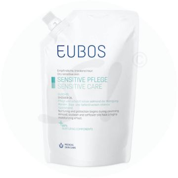 Eubos Sensitive Pflege Duschöl F 400 ml Nachfüllung