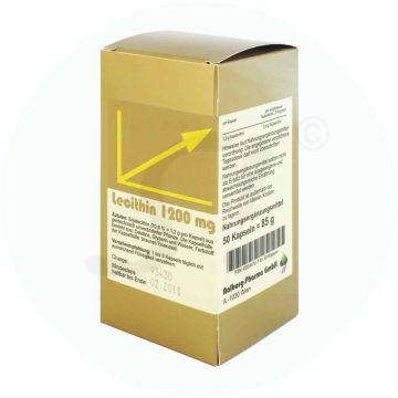 Aalborg Lecithin 1200 Kapseln