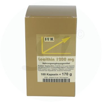 Aalborg Lecithin 1200 Kapseln 100 Stk.