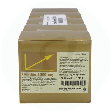Aalborg Lecithin 1200 Kapseln 500 Stk.