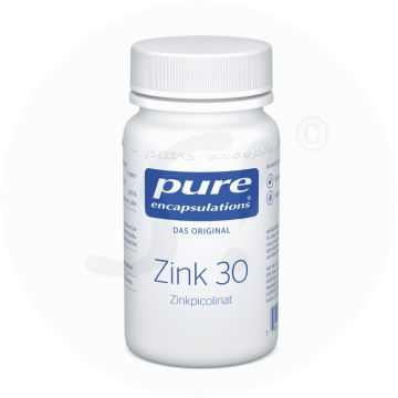 Pure Encapsulations Zink 30 Zinkpicolinat 60 Stk.