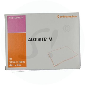 Algisite M Wundverband 10 Stk. 10 x 10 cm