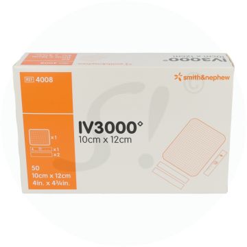 Kanülenfixierung IV 3000 Folie 50 Stk. 10 x 12 cm