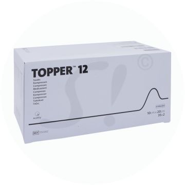 Systagenix Topper 12 Kompresse steril  70 Stk. 10 x 20 cm
