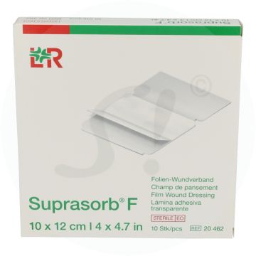 Suprasorb F Folien-Wundverband 10 Stk. 10 x 12 cm