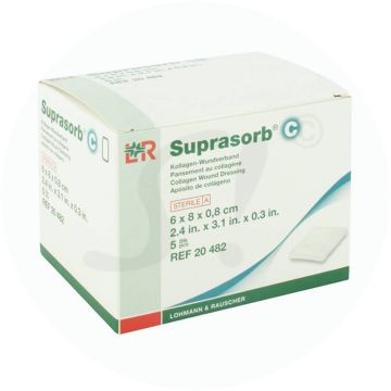 Suprasorb St/c Koll 5 Stk. 6 x 8 x 0,8