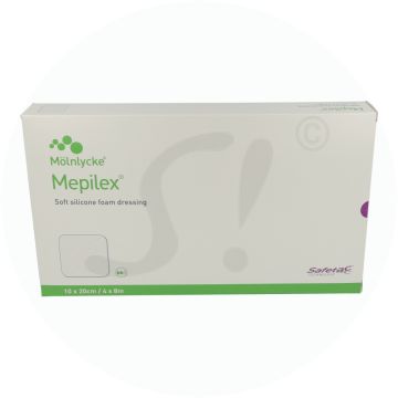 Mölnlycke Mepilex Wundverband 5 Stk. 10 x 20 cm