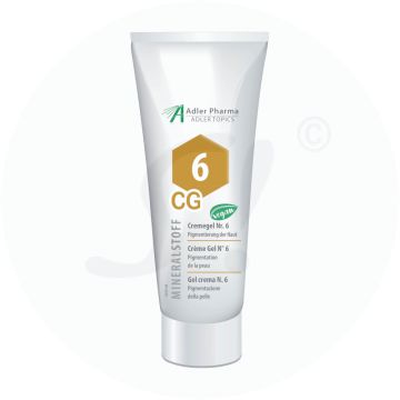 Schüßler Creme Gel Nr. 6 Adler Pharma 50 ml