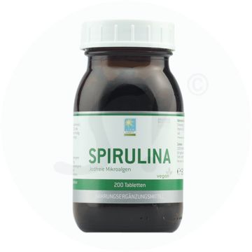 Microalgen Spirulina 400 mg Tabletten 200 Stk.