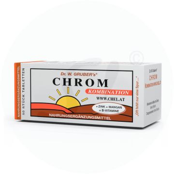 Dr. Grubers Chrom Chelat Tabletten 50 Stk.