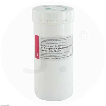Adler Pharma Schüßler Tabletten Nr. 7 Magnesium Phosphoricum D 6 500 g