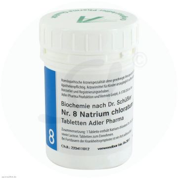 Adler Pharma Schüßler Tabletten Nr. 8 Natrium Chloratum D 6 100 g