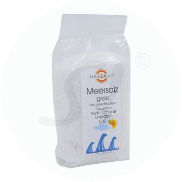 Vollkraft Meersalz FRANZ grob 500 g
