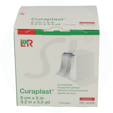 Curaplast sensitiv elastisch  1 Stk. 5 m x 8 cm
