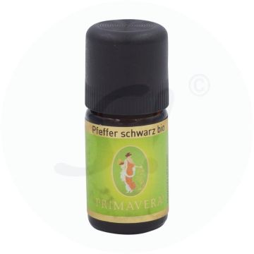Primavera Ätherisches Öl Pfeffer Schwarz 5 ml