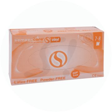 Untersuchungshandschuh Vinyl unsteril Semperguard 100 Stk. Medium