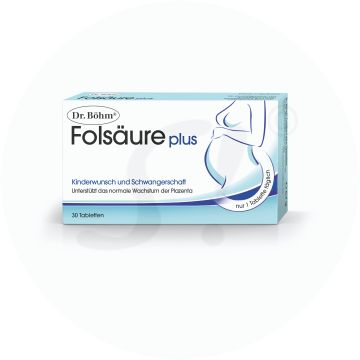 Dr. Böhm Folsäure Plus Dragees 30 Stk.