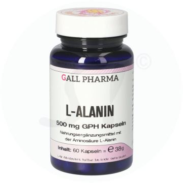 Gall Pharma L-Alanin Kapseln 500mg 60 Stk.
