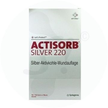 Systagenix Actisorb S220 Kompressen 10 Stk. 19 x 10,5 cm