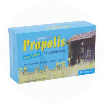 Apoforce Propolis & Salbei Halstabletten 30 Stk.