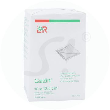 Lohmann & Rauscher Gazin® unsteril 100 Stk. 16-fach 12,5 x 10