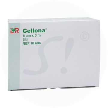 Cellona Synthetische Watte 6 Stk. 3 m x 6 cm