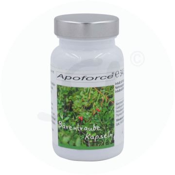 Apoforce Bärentraube + Pb Kapseln 60 Stk.