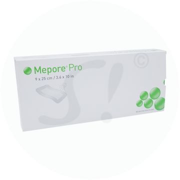 Mölnlycke Mepore Pro Folienverband steril 30 Stk. 9 x 25 cm