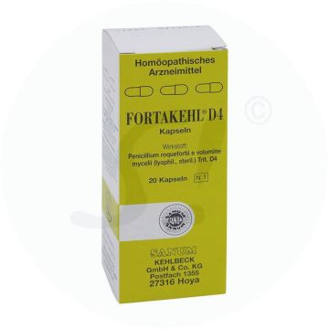 Sanum Kehlbeck Fortakehl D 4 Kapseln