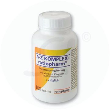 Ratiovita A-Z Komplex Tabletten 30 Stk.