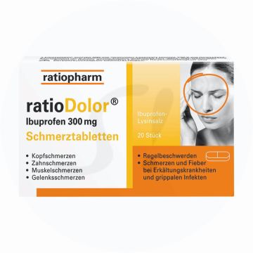ratioDolor Ibuprofen 300 mg Schmerztabletten