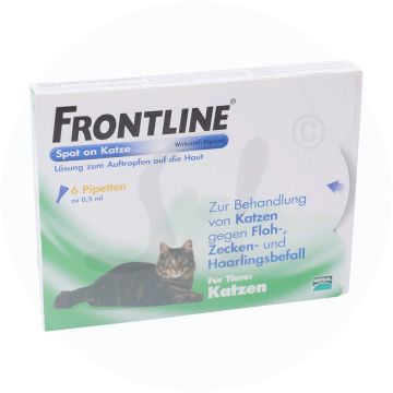 Frontline Spot on Katze 6 Stk.