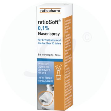 ratioSoft 0,1 % Nasenspray 10 ml
