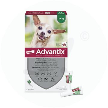 Advantix Spot-On für Hunde Pipetten 4 Stk.