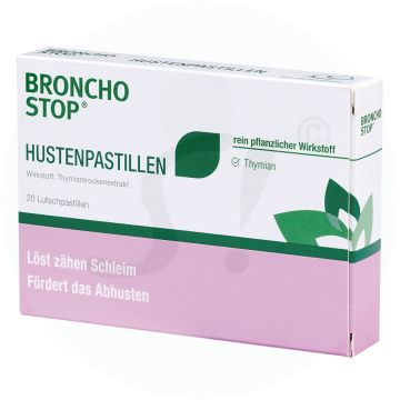 Bronchostop Hustenpastillen 20 Stk. 