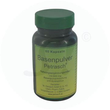 Petrasch Basenpulver Kapseln 60 Stk.