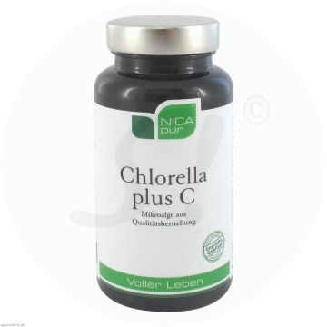 Nicapur Chlorella mit Vitamin C Kapseln